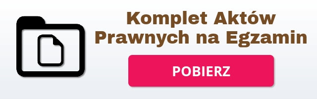 uprawnienia akty prawne
