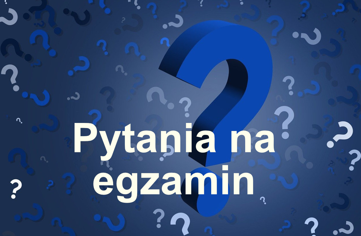 uprawnienia pytania egzaminacyjne