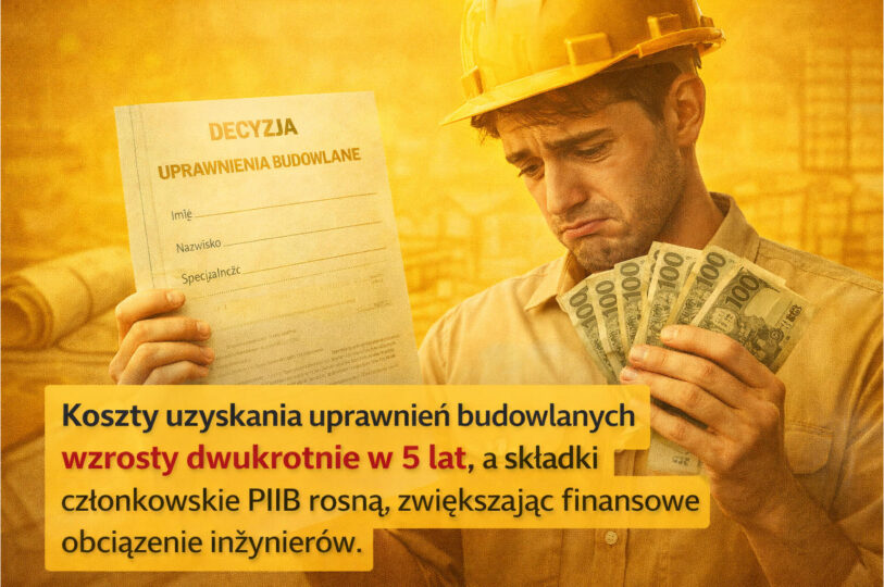 uprawnienia budowlane ciągle drożeją