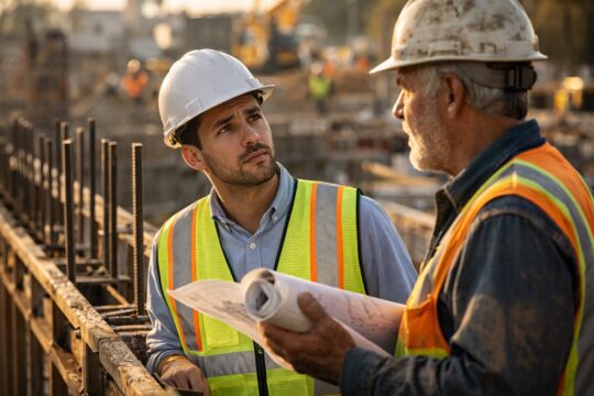 kierownik robót podpisuje praktykę zawodową