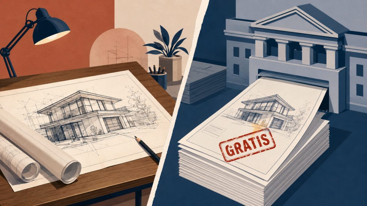 IARP protestuje przeciwko darmowym projektom domów. Izba Architektów kwestionuje legalność bazy GUNB