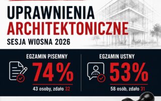Statystyki zdawalności na uprawnienia architektoniczne 2026: Jak przebiegł egzamin w Małopolskiej OIA RP?