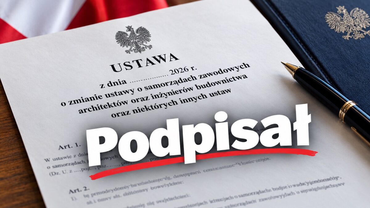 Prezydent podpisał nowelizację. Co realnie zmienia się dla inżynierów, architektów i inwestorów